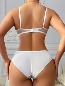 High Quality <b>Sexy</b> Hot Lace Lingerie <b>Set</b> Young Girls Gathering Underwear Bra Briefs Woman Fashion Bra <b>Set</b> - Product Image 5