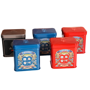 Thiết Kế Đẹp Tùy Chỉnh Oem Nhà Máy <span class=keywords><strong>Made</strong></span> <span class=keywords><strong>Rectangle</strong></span> Bao Bì Trà Sang Trọng Hộp Thiếc - Product Image 2