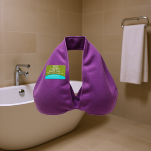 Toalla de Baño de Algodón TaTa, Color Violeta, de Secado Rápido, Reversible, para Uso en Casa, Spa y Hotel - Product Image 2