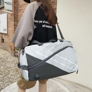 Sac de sport à bandoulière unique en polyester imperméable, grande capacité, portable, pour raquette de sport, badminton, entraînement, sac à main pour tennis - Product Image 3