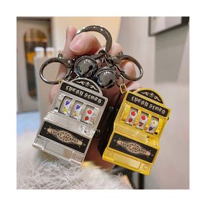 Metal Fruit Shake Joy Keychain Palm <b>Game</b> Machine Keychain Claw Machine Pendant <b>Small</b> Gift Wholesale - Product Image 1