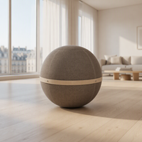 Chaise-ballon de yoga ergonomique personnalisable avec logo couleur pour le bien-être des employés – Cadeau premium pour l'exercice et le fitness (vente en gros)