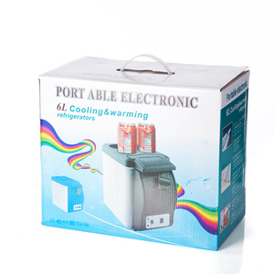 ตู้เย็นพกพาในรถยนต์ 6 ลิตร 12 โวลต์ แบบเซมิคอนดักเตอร์ สำหรับใช้ในรถยนต์ - Product Image 4