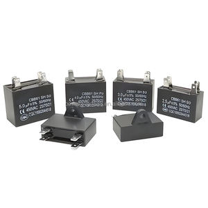 Condensador de ventilador 1,2 UF 1,5 UF 1,8 UF 2UF 2,5 UF 250VAC 300VAC <span class=keywords><strong>450VAC</strong></span> <span class=keywords><strong>CBB61</strong></span> Cable o terminal de condensador - Product Image 4