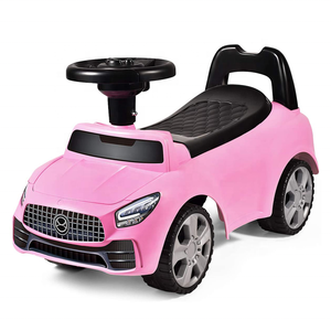Samtoy Großhandel Simulations-Elektro-Kinderroller Cartoon-Babywagen Aufsitz-Auto mit Lenkrad - Product Image 4