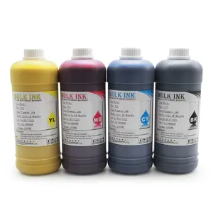 Ocbestjet 4色500毫升每瓶通用染料墨水用于佳能笔芯所有台式打印机