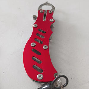 Work <b>Record</b> Fishing Plier Stainless Steel Aluminum Alloy With Safety Rope Red Blue Black Fish Controller - Product Image 5