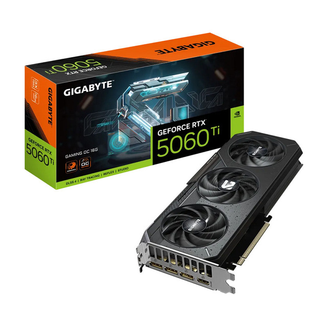 New GeForce RTX 5060 Ti GAMING OC 16G Hawk Sports AI Desktop Fan Computer Graphics Card