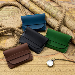 <span class=keywords><strong>2022</strong></span> prix usine nouveau rétro Crazy Horse peau <span class=keywords><strong>carte</strong></span> sac hommes et femmes certificat de conduite sac Mini porte-monnaie en cuir - Product Image 3