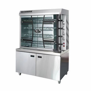 Griglia Rotante a Gas Commerciale per Cene e Feste con 6 Aste, Manopole di Controllo Individuali, Macchina per Pollo Arrosto - Product Image 6