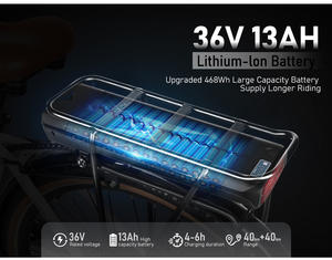 Urban36v 500W VTT électrique entrepôt de l'UE 28 pouces City EBike batterie cachée 13AH en alliage d'aluminium pour les déplacements quotidiens randonnée - Product Image 5