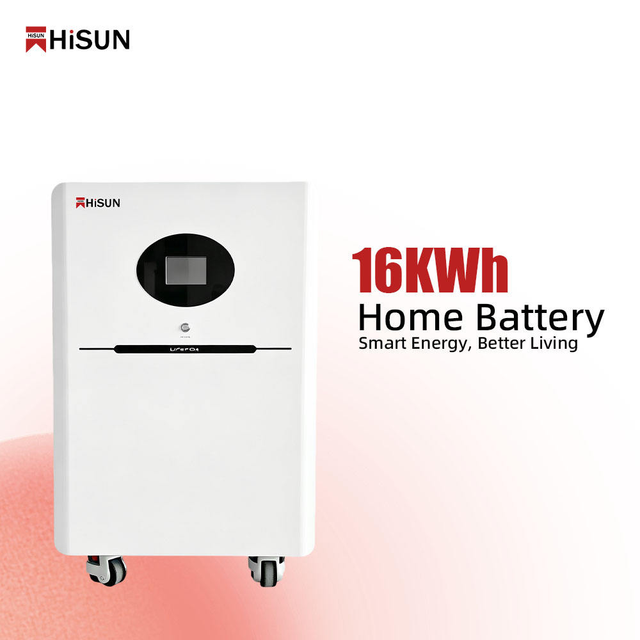 New Lithium Battery at 51.2V with 314Ah Capacity 16KWH LiFePO4 Battery for Home Touch Screen