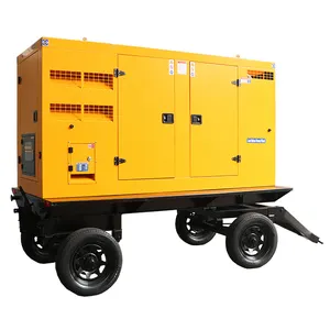 Mobilgenerator 65 kVA mit Perkins Dieselmotor 1104A-44TG1 Anhänger-Generator