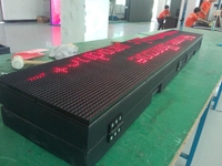 Vente en gros de panneau d'affichage rouge pour PC mobile P10 Module LED pour panneau LED étanche extérieur 320*160mm Écran d'épissage