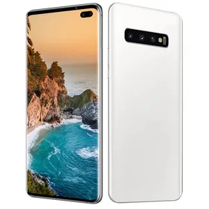 Android Smartphone S10+ 6.5 Inches Large Memory 8GB+512GB Face Unlock Dual Card Phone Supports T-card mobile phone