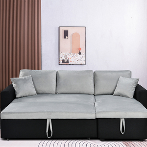 Mini sofá cama moderno <span class=keywords><strong>de</strong></span> lujo en forma <span class=keywords><strong>de</strong></span> L, Diván, sofá para mascotas al mejor precio, litera, tapicería <span class=keywords><strong>de</strong></span> tela para uso en exteriores, otros disponibles - Product Image 4