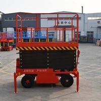 Plateforme élévatrice mobile à ciseaux hydraulique, fournie directement par l'usine, avec stabilisateurs anti-basculement et fonction d'arrêt d'urgence
