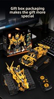 Ensemble de jouets de construction robot télécommandé cinq-en-un avec assemblage DIY, programmation par application, plastique ABS, unisexe, sans batterie, pour enfants
