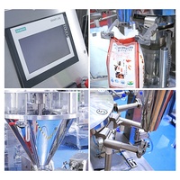 Machine d'emballage rotative automatique pour sachets préformés Doypack de protéines en poudre et de jus instantané