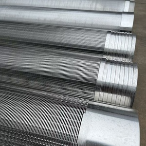 โรงงานเบตง ผลิตตะแกรงกรองน้ำสแตนเลส 304/316L/316ti/2205/2507/904L/c276 ตะแกรงลวดแบบลิ่ม ตะแกรงกรองน้ำแบบกำหนดเอง - Product Image 1