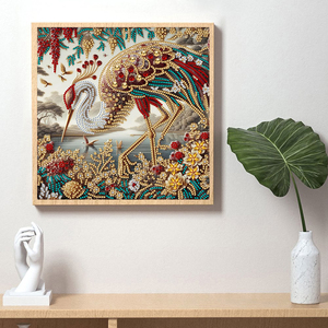 Custom <strong>Peacock</strong> Home Decor Diamond <strong>Painting</strong> Kit Special Shaped Crystal Rhinestone DIY Mosaic Diamond <strong>Painting</strong> for Wall Decoration - Product Image 3