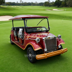 Elegant Long Vintage Electric Buggy Suitable For European Style Park Daily Sightseeing Transport - Product Image 2
