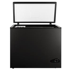<span class=keywords><strong>Congélateur</strong></span> commercial personnalisé 86L <span class=keywords><strong>noir</strong></span> Congelador portable en forme de sourire <span class=keywords><strong>congélateur</strong></span> coffre à porte unique ouvert par le haut pour la maison horizontale - Product Image 2