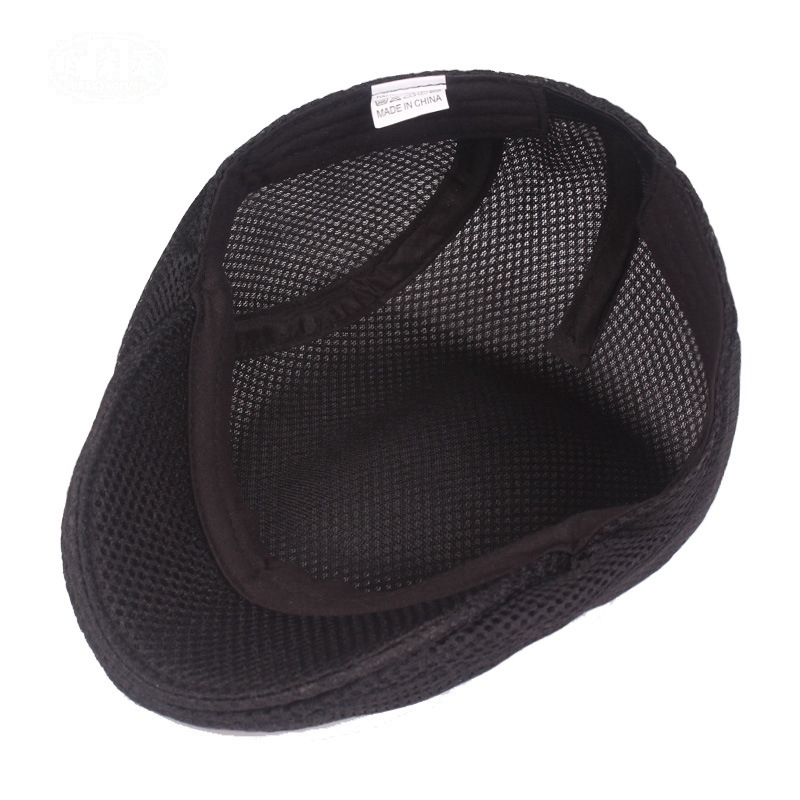 Béret Chapeau Cabbie Newsboy Homme - Casquette Plate Octogonale Automne Hiver Mode Décontractée