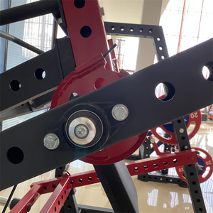 상업용 남여 공용 체육관 피트니스 장비 강도 빌더 둔기 기계 무게 스택 선택 멀티 엉덩이 추력 엉덩이 추력 - Product Image 6