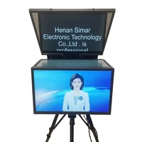Téléprompteur 27 pouces pour caméscope, appareil photo reflex numérique, enregistrement vidéo, réflecteur de faisceau, télécommande, qualité professionnelle OEM
