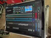 Console de mixage numérique Allen Heath QU24 d'occasion, mixeur audio 24 canaux, éclairage de concert, sonorisation de scène en direct