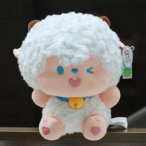 Xác thực dễ chịu dê lớn xấu Sói ôm búp bê mềm ai sang trọng nhồi bông đồ chơi PP bông điền giảm căng thẳng quà tặng sinh nhật của trẻ em - Product Image 1