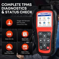 Herramienta de Programación de Sensores TPMS para Automóviles Autel MaxiTPMS TS508WF, Sensores MX de 315 y 433 MHz, Herramienta de Diagnóstico para Reaprender y Activar Todos los Sensores