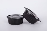 Boîte de rangement jetable en plastique pour emballage alimentaire à utiliser pour la salade de pain aliments pour animaux de compagnie déjeuner Sushi Pizza biscuits nouilles gâteau