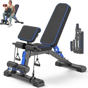 CZFIT - Mancuernas Ajustables 4 en 1 de Acero y Banco de Pesas Plegable, Equipo de Gimnasio para Entrenamiento Físico - Product Image 1