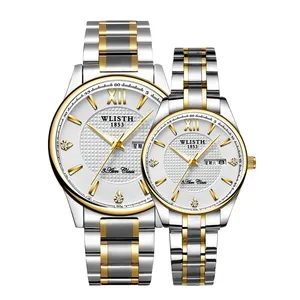 Wlisth luxury wristwatch new waterproof fashion business men's watches European and American watch style