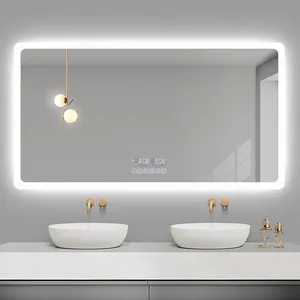 30*36 inç otel banyo aynası ışıklı makyaj banyo duş makyaj masası aynası CTL301