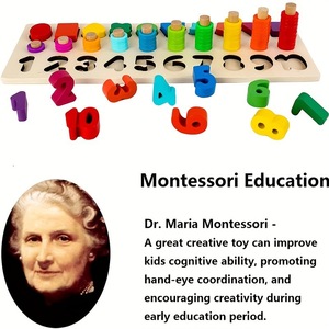 Manufacturer Wholesale Digital Educational Puzzles Early Cognitive Building <b>Blocks</b> for Children Babies Science Education Gift - Product Image 4