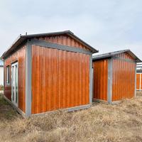 Maison préfabriquée de luxe moderne de 20 pieds, bureau portable sur roues, robuste, personnalisable, conteneur plat pré-assemblé