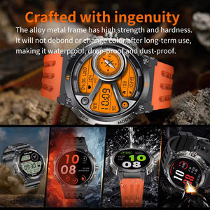 Montre connectée GPS AK17G avec baromètre et boussole, écran AMOLED 1,43 pouces, étanche, pour le sport en plein air, Relojes Smartwatch pour homme - Product Image 6