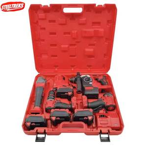 ชุดเครื่องมือประแจไฟฟ้าขายดี สำหรับงาน DIY ปรับปรุงบ้าน ราคาโรงงาน ชุดเครื่องมือช่างสำหรับใช้ในบ้าน เครื่องเจาะและขันสกรู ไม่มี OEM - Product Image 6