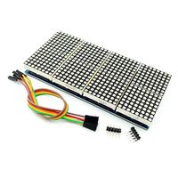 Modul pengontrol modul matriks titik MAX7219 4 dalam satu tampilan