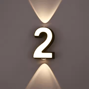 KHÁCH SẠN cửa số tường ánh sáng số không đến chín IP65 2*1 + 5W AC85-265V - Product Image 3