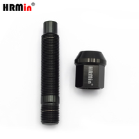 Kits de conversion de goujons automobiles HRMin Gr5 en titane M14*1.25*78mm avec écrou de roue M14*1.25*27mm pour voiture de course BMW