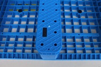 NEXARA Grid 3 Runnesr Warehouse Customize HDPE Blue 1208 1200*800*160mm Euro Palette Plastique pour Navire