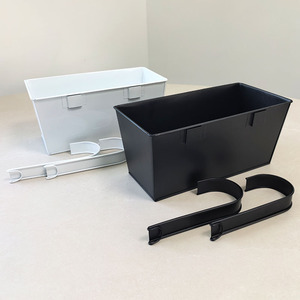 Fioriera Rettangolare Sospesa <span class=keywords><strong>in</strong></span> <span class=keywords><strong>Ferro</strong></span> con Doppio Gancio per Balcone Esterno, Ideale per Piante Grasse - Per Rivenditori e Grossisti - Product Image 2