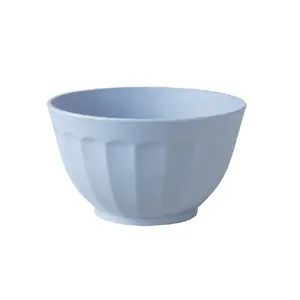 Hot Sale Eco-friendly 750ml PLA Shatter Resistant Tableware Kitchen Utensil Rice Bowl Salad Picnic Bowl