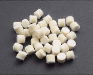 Tampons de nettoyage pour armes à feu en feutre de <span class=keywords><strong>laine</strong></span>, tampons de nettoyage rapide pour chambre d'arme à feu, pastilles de feutre de nettoyage - Product Image 6