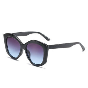 2021 Women's Street Shooting Fashion Cat's Eye Ink Sunglasses <b>Large</b> <b>Frame</b> All- Match Glasses Tac European American Internet - Product Image 6