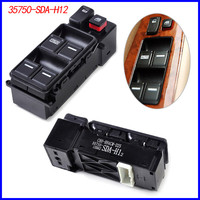 35750-SDA-H12 es adecuado para el interruptor de control maestro del interruptor del elevador de vidrio Accord de séptima generación 03-07